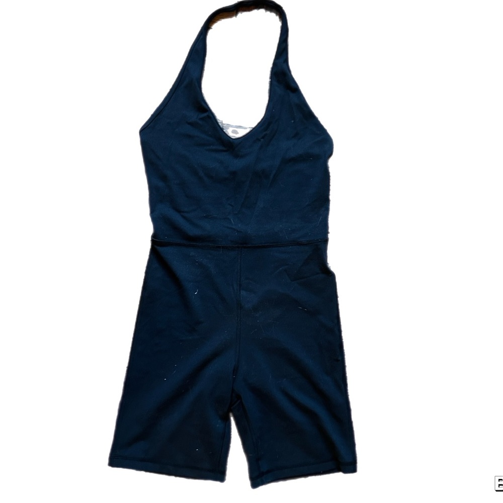 Wilfred free black halter romper